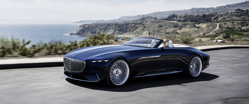 Mercedes-Maybach Electric Vision 6 Cabriolet Concept 2017 